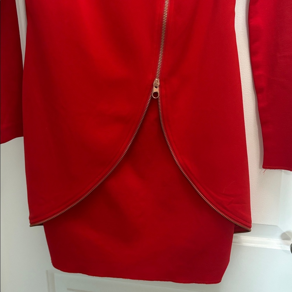 Ted Baker Red Dress Size Small or Size 1 - Picture 4 of 10